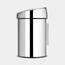 Vipplockskorg Brabantia Touch Bin Rostfri 3L extra bild 1