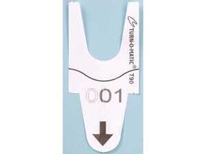 Biljetter Meto T 90. Vit 6rlr/fp