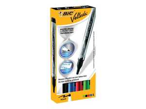 Whiteboardpenna Bic Velleda Liquid 4st