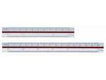 Skallinjal Linex 15cm med 6 Olika Indelningar 1:100:200:300:400:500