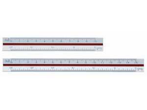 Skallinjal Linex 15cm med 6 Olika Indelningar 1:100:200:300:400:500