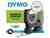 Tape Dymo D1 Svart på Vit 10st bild 3