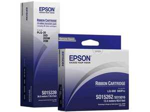 Färgband Epson C13S015637 Svart