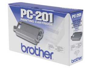 Färgband Brother PC201 Svart