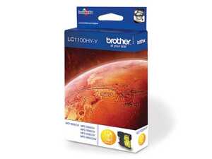 Bläckpatroner Brother LC1100HYY Gul