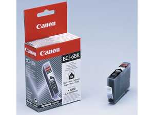 Bläckpatroner Canon BCI-6BK Svart