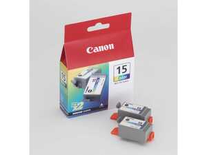 Bläckpatroner Canon BCI-15C 3-Färger 2st extra bild 1