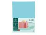 Mapp Exacompta 1-klaff Blå 100st 160g