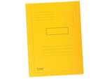 Mapp Exacompta 2-klaff Gul A4 280g