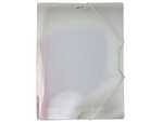 Gummibandsmapp Nordic Brands Plast Transparent A4