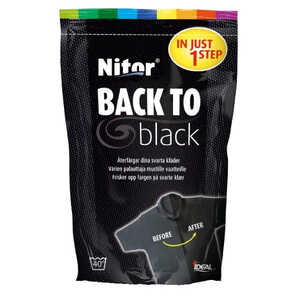 Textilfärg Nitor Back to Black 400g