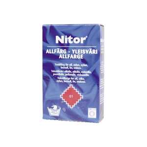 Textilfärg Allfärg Nitor 01 Röd 15g