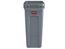 Soptunna Rubbermaid Slim Jim utan Lock Grå 60L extra bild 1